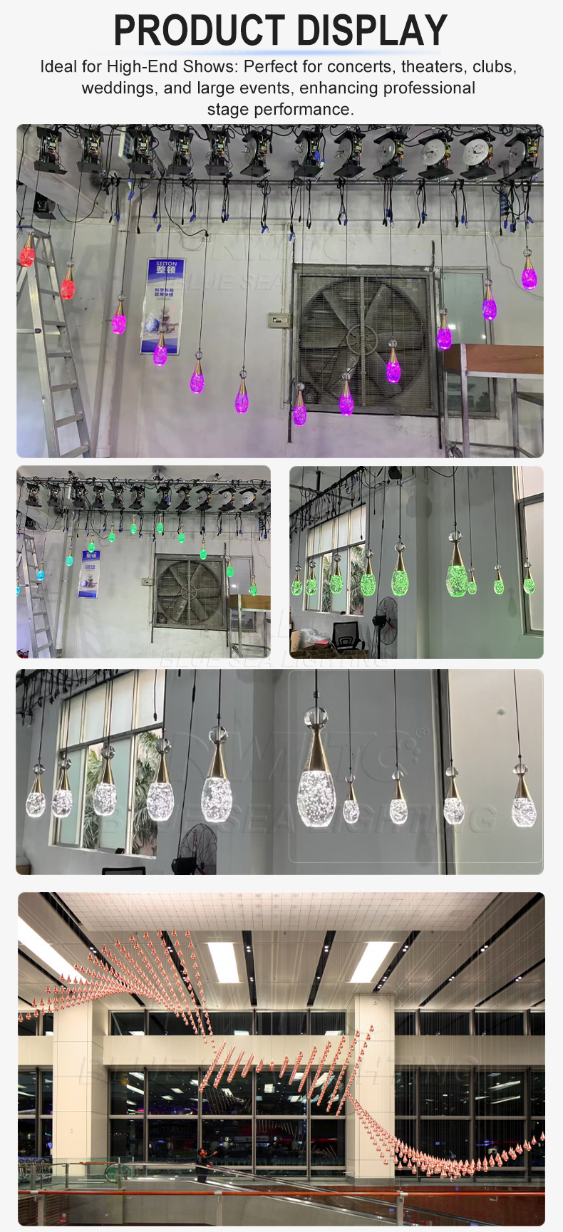 LED Crystal Drop